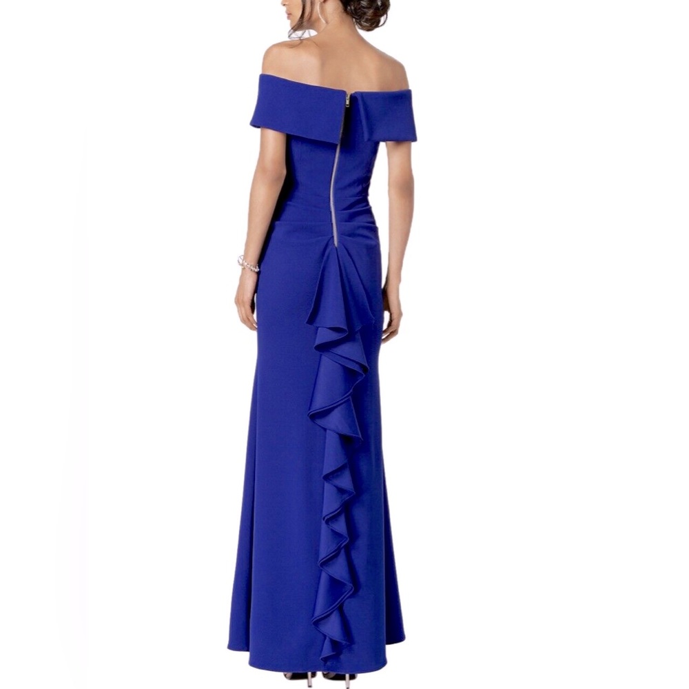 PRICE DROP! Size 2 Betsy & Adam Royal Blue Formal Dress